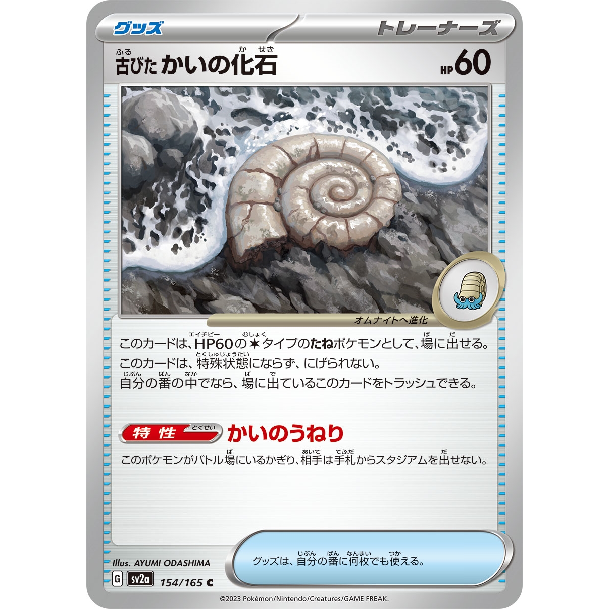 【SV2a】古びたかいの化石【C】[154/165]